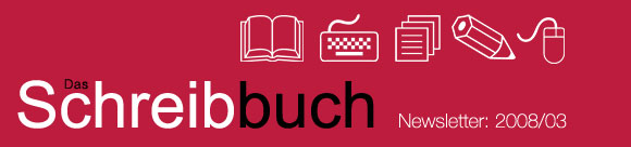 Das Schreibbuch. Newsletter